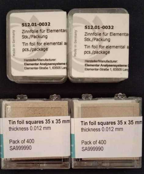 錫箔片,錫箔紙,德國元素elementar